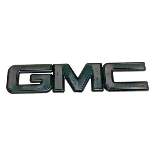 Gmc black front - grille, emblem